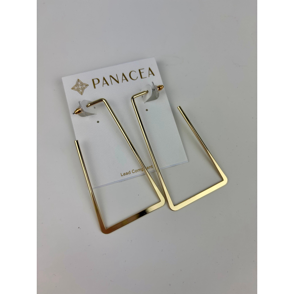 NWT Women's Panacea Gold Earrings​